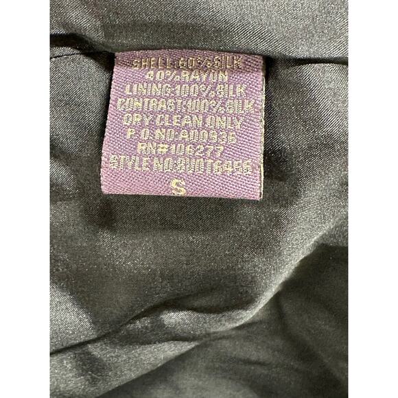 Hale Bob Dress Womens Small Velvet Mini Fit & Flare V-Neck Whimsigoth Silk Fairy - Picture 8 of 12